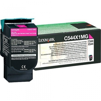 Cartus Toner Lexmark C544X1MG Magenta Extra High Yield Return Program 4000 pagini for C544, X544, C546, X546, X548