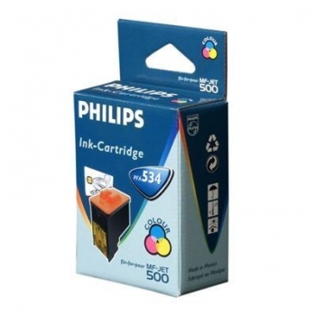 Cartus Cerneala Philips PFA534 Color 500 Pagini for MFJ 400, 405, 440, 450, 460, 485, 495, 500, 505