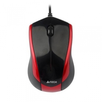 Mouse A4Tech N-400 V-Track 3 Butoane USB Black/Red N-400-2