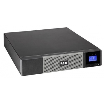 Eaton 5PX 2200i RT2U Netpack, tower/rack 2U, topologie Line-Interactive (PureSinewave), ecran LCD grafic, 2200VA, 1980 Watt, 1 iesire C19 (16A), 8 iesiri C13 (10A), 2 grupuri iesiri controlate, Eaton ABM, porturi USB si RS232, NetCard inclus, backup 15m