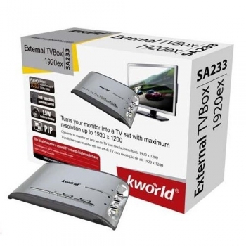 TV Tuner Extern Kworld TV BOX 1920ex VGA SA233