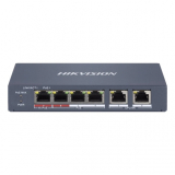 Switch Hikvision 4 porturi PoE 60W SmartManaged DS-3E1106HP-EI