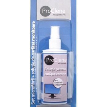 Kit solutie monitoare + microfibra AF AXSSP001FR