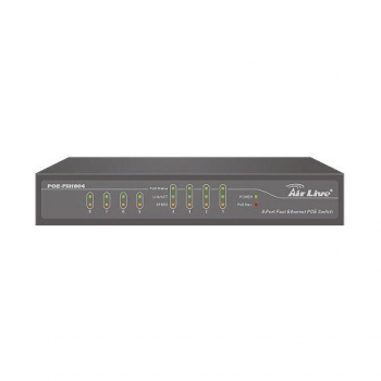 Switch PoE AirLive POE-FSH804 8xRJ-45 10/100Mbps