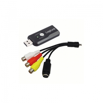Placa de captura Logilink Intrari Video: 1x RCA composite, 1x S-Video Audio: Stereo audio (RCA) Interfata USB 2.0 VG0005B