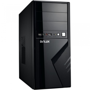Carcasa Middle Tower Delux MV875 450W USB & Audio Black