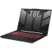 Laptop ASUS TUF Gaming A15 FA507NUR cu procesor AMD Ryzen 7 7435HS pana la 4.5GHz, 15.6'', Ful HD, IPS, 144Hz, 16GB RAM DDR5, 512GB SSD, NVIDIA GeForce RTX 4050 6GB GDDR6, No OS, Mecha Gray FA507NUR-LP