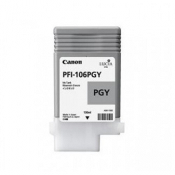 Pigment Ink Tank Canon PFI-106PGY Photo Gray 130ml for iPF6400, iPF6450 CF6631B001AA