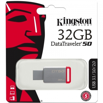 Memorie USB Kingston DT50 32GB USB 3.0 Red DT50/32GB