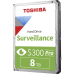 Hard Disk HDD Toshiba S300 PRO 8TB, 3.5'', 7200 RPM, interfata SATA III MD10ADA800V