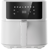 Friteuza cu aer cald Heinner, 1700w, capacitate cos 5.7l, display digital, termostat reglabil 80-200 grade, Alb HAF-B6WH17SQ  