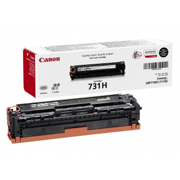 Cartus Toner Canon CRG-731HBK Black High Capacity 2400 Pagini for LBP7100C, LBP7110C CR6273B002AA