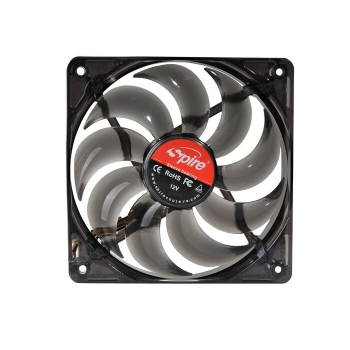 Cooler Carcasa Spire 120x120x25mm Red LED Sleeve,Bearing 600-1800rpmÂ±10% 4Pin Connector Fan,PWM SP12025S1L4-R-PWM