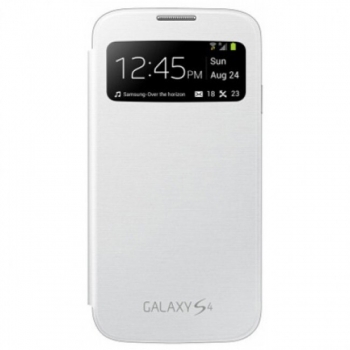 Husa Samsung S-View pentru i9505 Galaxy S IV white EF-CI950BWEGWW