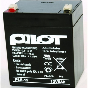 Acumulator UPS Pilot 12V 5Ah PL5AH