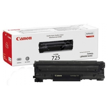 Cartus Toner Canon CRG-725 Black 1600 Pagini for LBP 6000, LBP 6000B CR3484B002AA