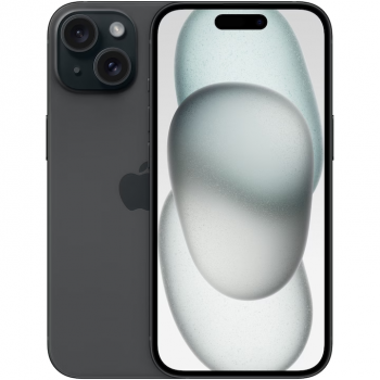 TELEFON MOBIL APPLE IPHONE 15, 6.1", 128GB, 6GB RAM, BLACK, MTP03RX/A