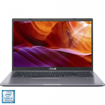 Laptop ASUS X509FA-EJ767 cu procesor Intel Core i5-8265U pana la 3.90 GHz Whiskey Lake 15.6" Full HD 8GB 512GB SSD Intel UHD Graphics 620 Free DOS Slate Gray