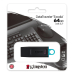 Memorie USB Kingston DataTraveler Exodia 64GB, USB 3.2, Black/Teal DTX/64GB