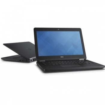 Laptop Dell LatitudeE5450, 14.0 inch HD (1366x768) Anti-Glare LCD, Intel Core i5-5200U (Dual Core, 2.2GHz, 3M cache), video integrat Intel HD graphics, RAM 4GB (1x4GB) 1600MHz DDR3L, HDD 500GB 2.5inch Serial ATA (7 ,200 Rpm), no ODD, Card Reader, boxe ste