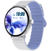 Smartwatch Canyon CNS-SW69WB Jacky 1.30inch Curea Silicon Alb/Albastru CNS-SW69WB