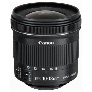 Obiectiv foto Canon EF-S 10-18 mm/ F 4.5-5.6 IS STM