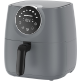 Friteuza cu aer cald Heinner smartfry, 1700w, capacitate 5.7l, display digital cu control touch, termostat reglabil 80-200 grade, timer 60 min, Gri antracit, HAF-B6GREY1700 