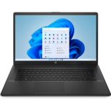 Laptop HP 17-cn3004nq, Intel Core i5-1334U, 17.3 inch, RAM 16GB, SSD 1TB, Intel Iris Xe Graphics, Free DOS, Jet Black B7VK6EA#AKE