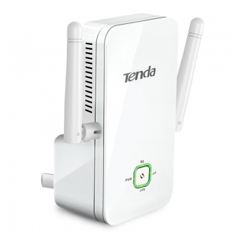 Range extender wireless N 300Mbps, 1 port 10/100Mbps, 2 antene externe, design compact, TENDA