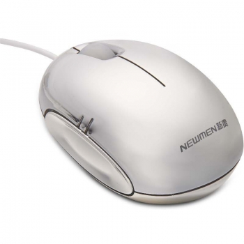 Mouse Newmen M354 LED Iluminare multicolora LED 7 culori Optic 3 butoane 1000 dpi USB MS-354OU