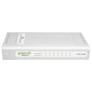 Switch D-Link DGS-1008D 8xRJ-45 10/100/1000Mbps