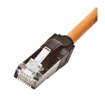 LANmark Patch Cord ecranat,Cat. 6 10G, LSZH, 500MHz, Orange, 3m