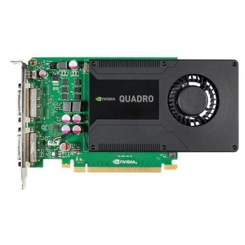 Placa Video PNY nVidia Quadro K2000D 2GB GDDR5 128bit PCI-E x16 2.0 2xDVI miniDisplayPort VCQK2000DVI-PB