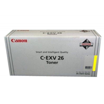 Cartus Toner Canon C-EXV26 Yellow 6000 Pagini for IR C1021i CF1657B006AA