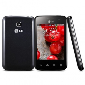 Telefon Mobil LG Optimus L3 II E435 3G Black Dual SIM 3.2" 240 x 320 IPS 1GHz memorie interna 4GB Camera Foto 3.15 MPx Android v4.1 LGE435