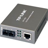 Convertor Media TP-LINK MC110CS RJ45 10/100M la fibra SC single-mode 100M, Full-duplex, pana la 20Km, montabil in sasiu