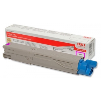 Cartus Toner Oki 43459330 Magenta High Capacity 2500 Pagini for C3300N, C3400N, C3450N