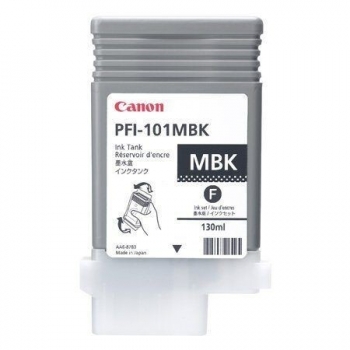 Pigment Ink Tank Canon PFI-101MBK Matte Black 130 ml for iPF5000 CF0882B001AA