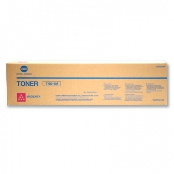 Cartus Toner Konica Minolta TN-611M Magenta 27000 pagini for Minolta Bizhub C451, C550, C650 A070350