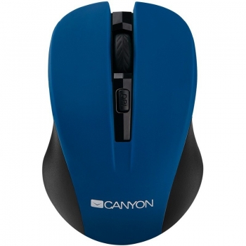 Mouse Wireless Canyon Optic 3 butoane 1200dpi Blue USB CNE-CMSW1BL