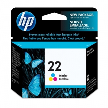 Cartus Cerneala HP Nr. 22 Color 138 Pagini for Deskjet 3920, 3940, D1360, D1460, D1560, F2290, PSC 1410, Deskjet D2360 C9352AE