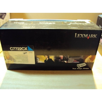 Cartus Toner Lexmark C7722CX Cyan Capacitate 15000 pagini for C772N, X772N