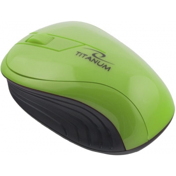 TITANUM Wireless Optical Mouse 3D TM115G NEON | 2.4 GHz | 1000 DPI | Verde TM115G - 5901299904817