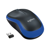 Mouse Wireless Logitech M185 Optic 3 Butoane 1000 DPI USB Blue 910-002239