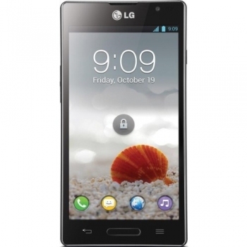 Telefon Mobil LG Optimus L9 P760 Black Cortex A9 Dual Core 1.0GHz 4GB 3G Gorilla Glass 2 LG Android v4.0.4 P760 black