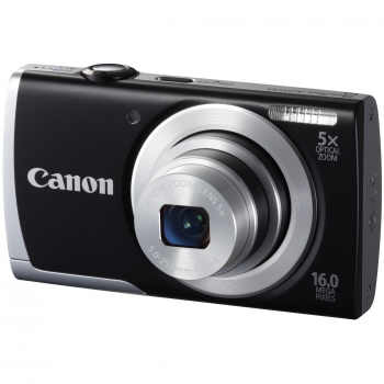 Camera Foto Digitala Canon PowerShot A2500 16MP Zoom Optic 5x DIS Black AJ8253B002AA