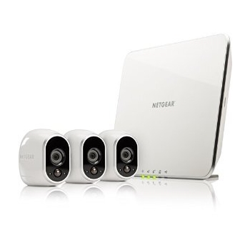 Netgear 3 x HD Camera WiFi + Smart Home Base Day/Night In/0utdoor (VMS3330) VMS3330-100EUS