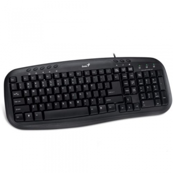 Tastatura Genius KB-M200 Multimedia USB Black 31310049102