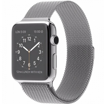 Ceas SmartWatch Apple Watch Milanese 42mm Steel Silver MJ3Y2LL
