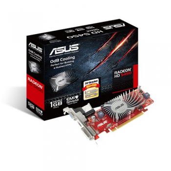 Placa Video Asus AMD Radeon HD 5450 1GB GDDR3 64 bit PCI-E x16 3.0 VGA DVI HDMI HD5450-SL-1GD3-BRK